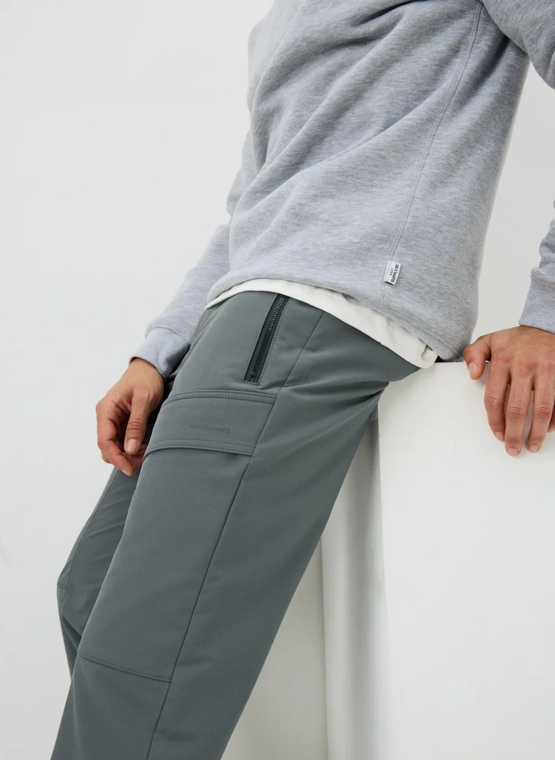 ماتلان Grey Belted Trek Trousers Regular